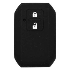 FUNDA DE SILICON PARA CONTROL Suzuki 2 botones de presencia color Negro