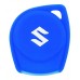 FUNDA DE SILICON PARA CONTROL Suzuki 2 botones color Azul