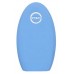 FUNDA DE SILICON PARA CONTROL NISSAN  de presencia 4 botones con logo Color Azul Claro