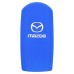 FUNDA DE SILICON PARA CONTROL MAZDA de Presencia 3 botones con logo Color Azul