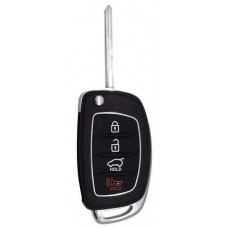 LLAVE HYUNDAI con control de 4 botones llave de regata FC. TQ8-RKE-4F25 de 433 Mhz SIN CHIP