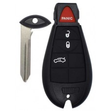 CARCASA DODGE Tipo Fobik B c/ inserto 4 botones para control de alarma
