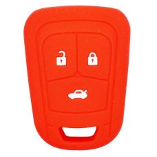 FUNDA DE SILICON PARA CONTROL CHEVROLET Astra 3 botones Color Rojo
