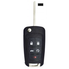 LLAVE CHEV. Camaro Mod. 12-15 de PRESENCIA Abatible con control  5 botones FC. OHT01060512 de 315 Mhz con CHIP TP12