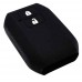 FUNDA DE SILICON PARA CONTROL Suzuki 2 botones de presencia color Negro
