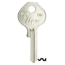 LLAVE RESIDENCIAL Ilco 1092C  M17  Niquelada (10 pzas)
