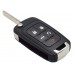 LLAVE CHEV. Camaro Mod. 12-15 de PRESENCIA Abatible con control  5 botones FC. OHT01060512 de 315 Mhz con CHIP TP12