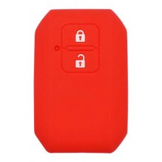 FUNDA DE SILICON PARA CONTROL Suzuki 2 botones de presencia color Rojo