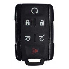 CONTROL DE ALARMA CHEVROLET SILVERADO MOD. 14+ 6 BOTONES FC. M3N-32337100 DE 315 MHZ (marco negro)