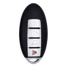 LLAVE NISSAN Altima mod. 16-20 FC. KR5S180144014  c/control proximidad 4 botones y chip 4A Crypto 434 Mhz (sin logo)