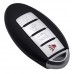 LLAVE NISSAN Altima mod. 16-20 FC. KR5S180144014  c/control proximidad 4 botones y chip 4A Crypto 434 Mhz (sin logo)