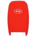 FUNDA DE SILICON PARA CONTROL KIA de 4 botones de presencia Color Rojo