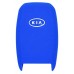 FUNDA DE SILICON PARA CONTROL KIA de 3 botones de presencia Color Azul