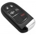 LLAVE DODGE RAM mod. 13-18 FC. GQ4-54T  De presencia con control 5 botones 434 Mhz Chip 46 (7945/7953)