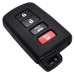 LLAVE CONTROL TOYOTA Camry mod. 2015 de 4 botones FC. HYQ14FBA de 315 MHZ con Chip 128 Bits