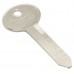 LLAVE FORD Niquelada 2504R redonda FLEXON SILCA (5 pzas) (F2A)