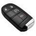 LLAVE CHRYSLER Journey Mod. 11-13 Durango Mod. 14-15 FC. M3N40821302 con control 4 botones 434 Mhz chip TP12