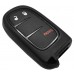 LLAVE DODGE RAM mod. 13-18 FC. GQ4-54T  De presencia con control 3 botones 434 Mhz con Chip 4A