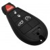 LLAVE CHRYSLER Fobik Presencia de 5 botones Fc. IYZ-C01C de 434 Mhz