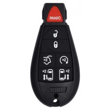 CARCASA CHRYSLER Mod. 10-13 Fobik B c/ inserto 7 botones p/ control alarma 