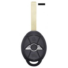 LLAVE CONTROL MINI COPPER mod. 04-08 de 3 botones Fc. LX8-F2V de 434 Mhz Chip 7935