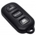 CONTROL DE ALARMA TOYOTA Matrix-Corolla-Camry-Rav4 mod. 02-04 FC. HYQ12BBX de 4 botones 