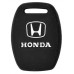 FUNDA DE SILICON PARA CONTROL HONDA 4 botones realzados color Negro con Logo