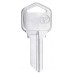 LLAVE RESIDENCIAL TRU1D KLAUS Alba Niquelada (10 pzas) (R78)
