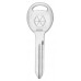 LLAVE DODGE Niquelada CHR-15S JMA  (5 pzas) (Y159) 