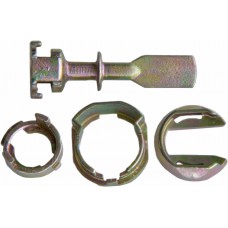 PATA PARA CILINDRO PUERTA SEAT Cordoba espiga 4.6 cm.  Kit 4piezas