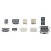 KIT DE BOTONES para control 10 modelos diferentes (250 pzas)