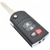 LLAVE MAZDA  6 Sedan y Mazda RX-8  MOD 05/09 FRECUENCIA (KPU41788) CON CONTROL Y CHIP 4D 63    4 BOTONES ABATIBLE 315 MHZ