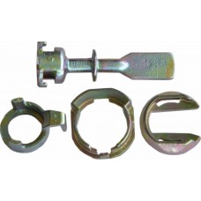 PATA PARA CILINDRO PUERTA  VOLKSWAGEN Sharan espiga 4.6 cm Kit 4 piezas
