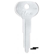 LLAVE TOYOTA Niquelada T61D ilco (5 pzas) (TOYO-K1)