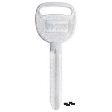 LLAVE CHEVROLET Niquelada JMA GM-38 (5 pzas) (B110)