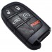 LLAVE DODGE SRT mod. 17 + FC. M3N40821302  De presencia con control 5 botones 434 Mhz 128 BITS ID4A