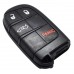 LLAVE DODGE 300-Charger Mod. 11-14 Dart 14-15 FC. M3N40821302 de Presencia 4 botones 434 Mhz  128 BITS ID4A