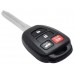 LLAVE TOYOTA Tacoma mo. 16-20  FC. HYQ12BDM  c/control 4 botones y chip H de 315 Mhz