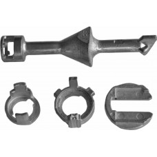PATA PARA CILINDRO PUERTA  BMW Camioneta  Kit 4 piezas IZQUIERDO
