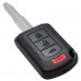 LLAVE MITSUBISHI Lancer mod. 16-17, Mirage mod. 16-18 con control 4 botones FC. OUCJ166N chip TP-12 de 315 mhz
