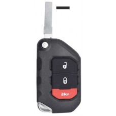 LLAVE JEEP Wrangler mod. 19-23 ABATIBLE 3 BOTONES FC. OHT1130261 DE 434 Mhz