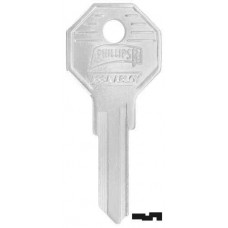 LLAVE RESIDENCIAL PHILLIPS PH32 (T32-PHI32) Niquelada (10 pzas)