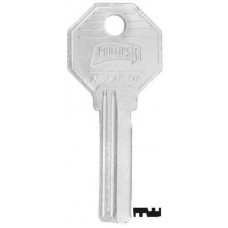 LLAVE ALTA SEGURIDAD PHILLIPS AS2000  (PHL3R-PHI14D) (5 pzas.) corta