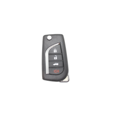 LLAVE CONTROL TIPO TOYOTA PARA GENERAR XHORSE 4 BOTONES SIN INSERTO Y SIN CHIP (serie B)