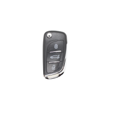LLAVE CONTROL TIPO PEUGEOT PARA GENERAR XHORSE 3 BOTONES SIN INSERTO SIN CHIP (serie B)