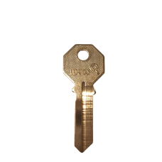 LLAVE RESIDENCIAL JMA PHI-52E   (10 pzas) DORADO 