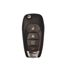 CARCASA CHEVROLET Sonic-Trax-Spark 19-22 de 4 botones con llave abatible CARCASA CHEVROLET Sonic-Trax-Spark 19-22 de 4 botones con llave abatible
