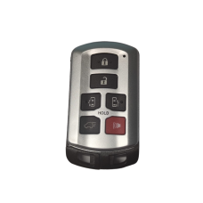 CARCASA TOYOTA Sienna mod. 11-20 de 6 botones para control de alarma