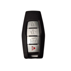CARCASA MITSUBISHI Outlander Mod. 21-24 de 4 botones con llave para control de alarma CARCASA MITSUBISHI Outlander Mod. 21-24 de 4 botones con llave para control de alarma