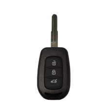 CARCASA RENAULT logan-Duster de 3 botones con llave para control de alarma corte izquierdo CARCASA RENAULT logan-Duster de 3 botones con llave para control de alarma corte izquierdo